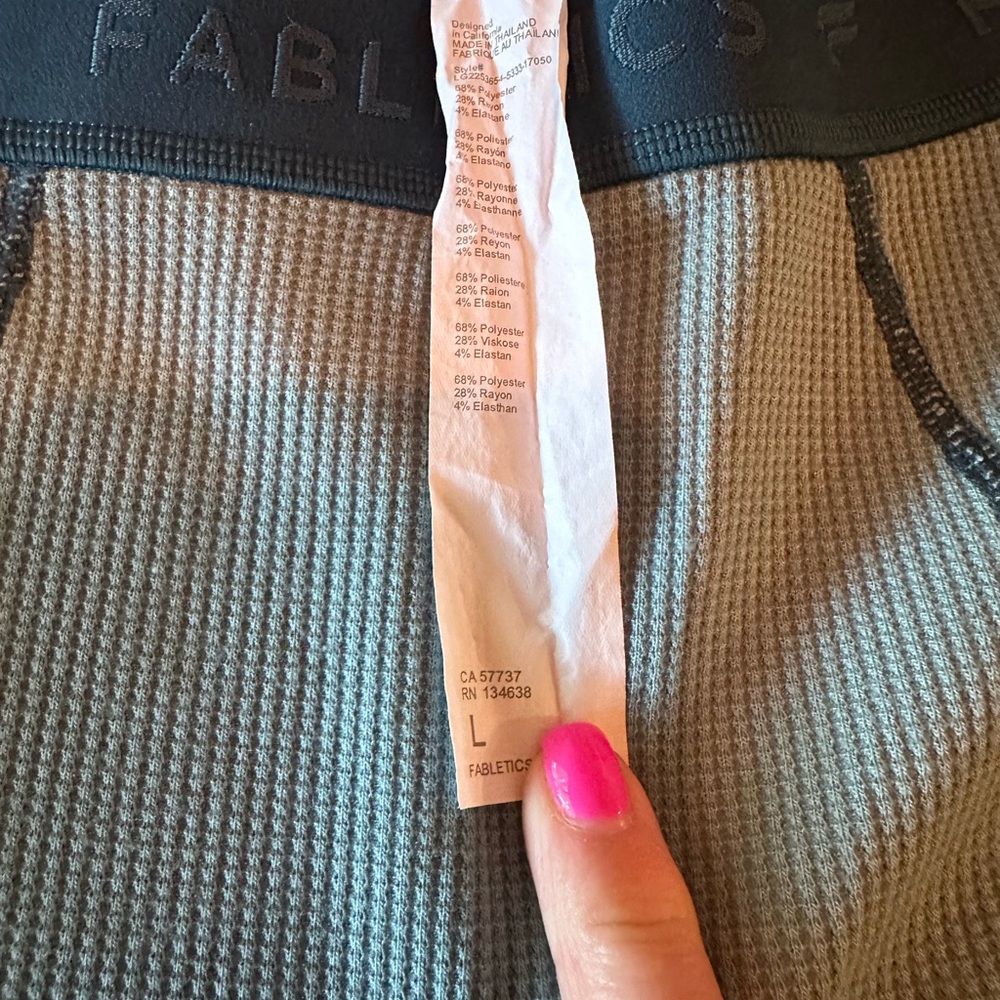 Fabletics Waffle Set - Picture 10 of 10